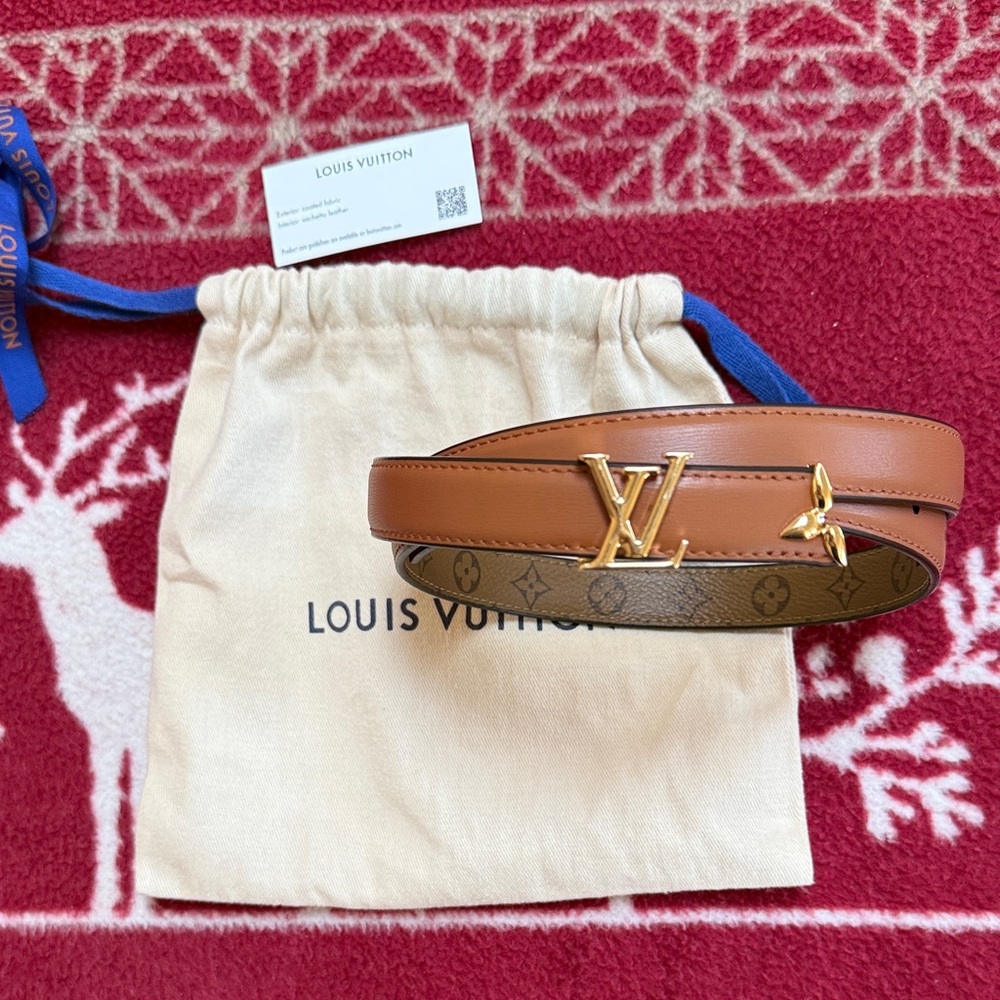 Louis Vuitton reversible belt New